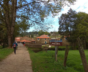 Wandern auf dem Jakobsweg