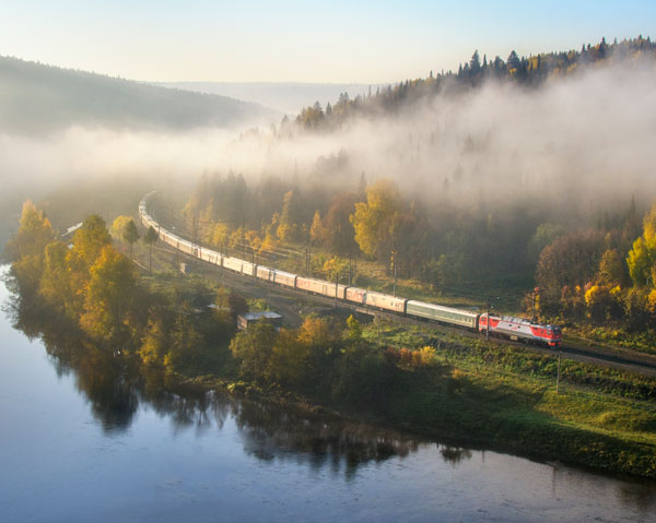 Transsibirische Eisenbahn