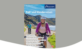 Titelseite des Rad und Wandern Katalogs 2024