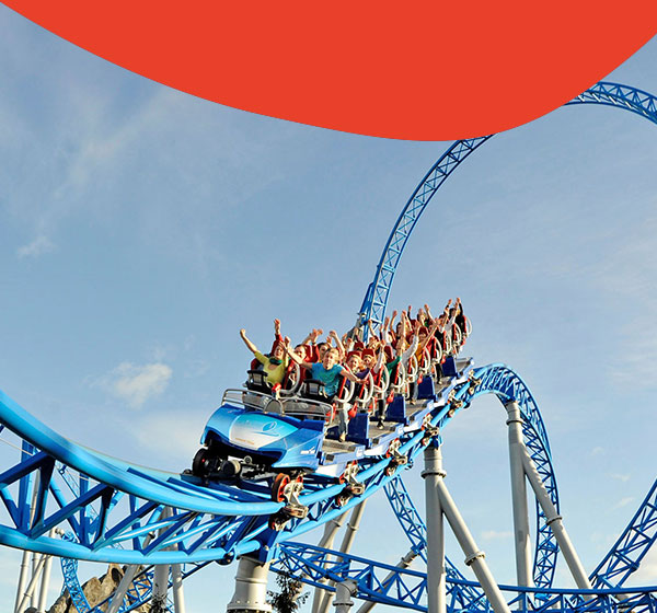 Achterbahn Blue Fire im Europa-Park