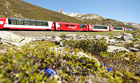Bahn-Wandern Glacier Express