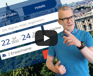 Video - Hotel und Bahn buchen