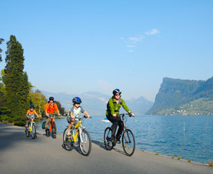 Radtour am Vierwaldstättersee