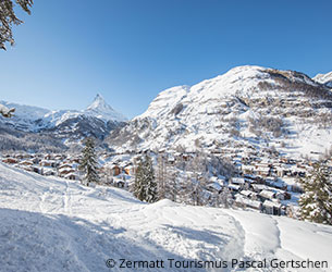 Zermatt im Winter